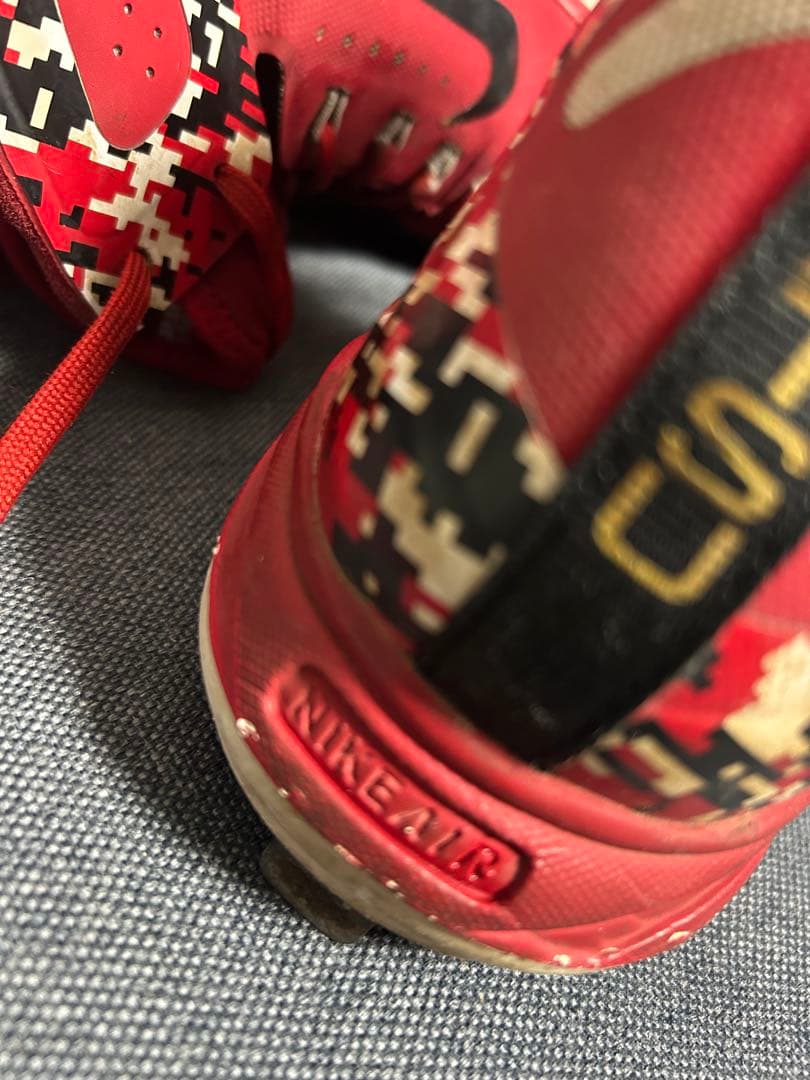 NIKE IDスパイクレッド/カモフラージュ 金具 25cm MID オーダー