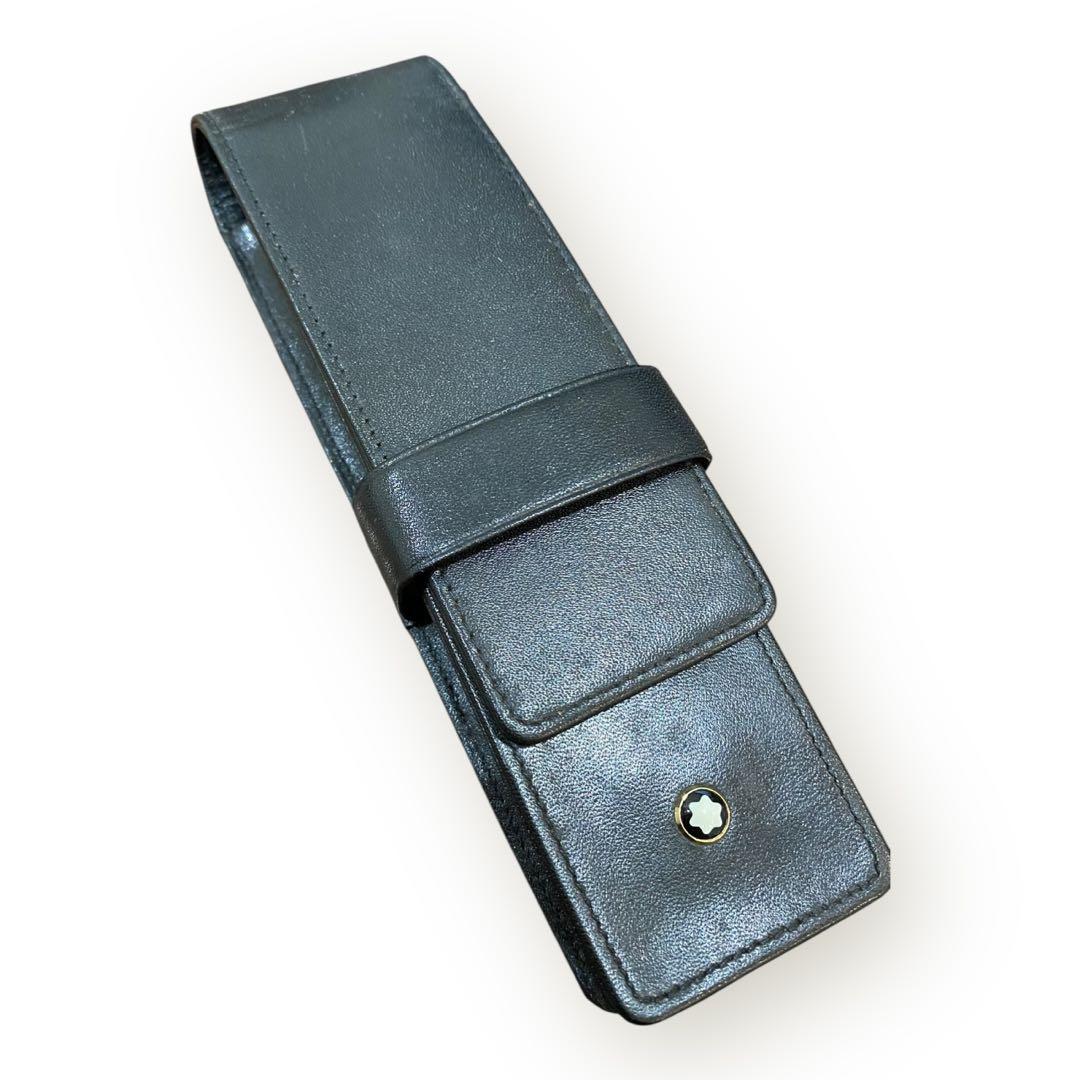 MONTBLANC ペンケース マイスターシュテュック ペンポーチ 2本用♪