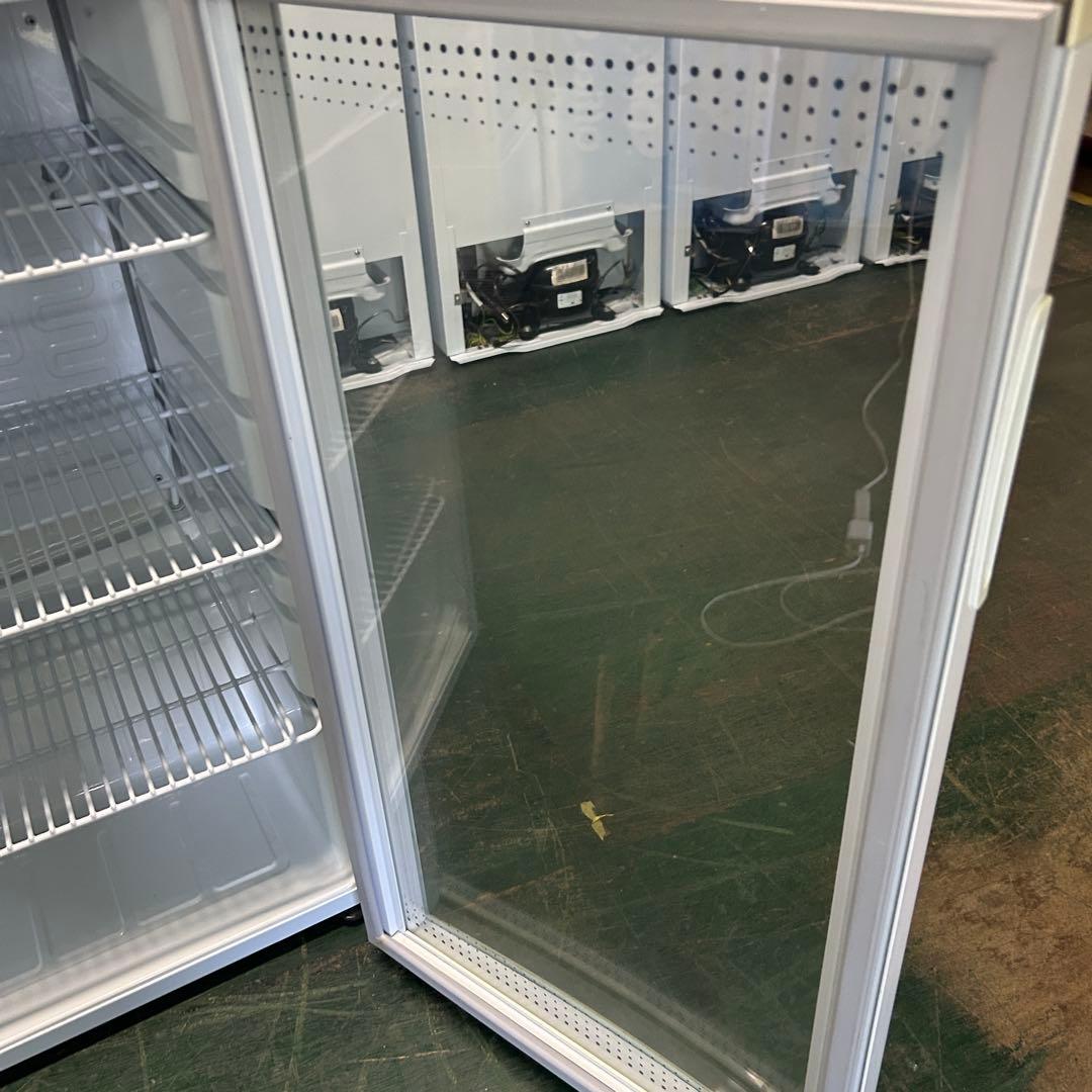 116.業務用 冷蔵ショーケース オフィスコンビニ XW-105 左右開き 小型