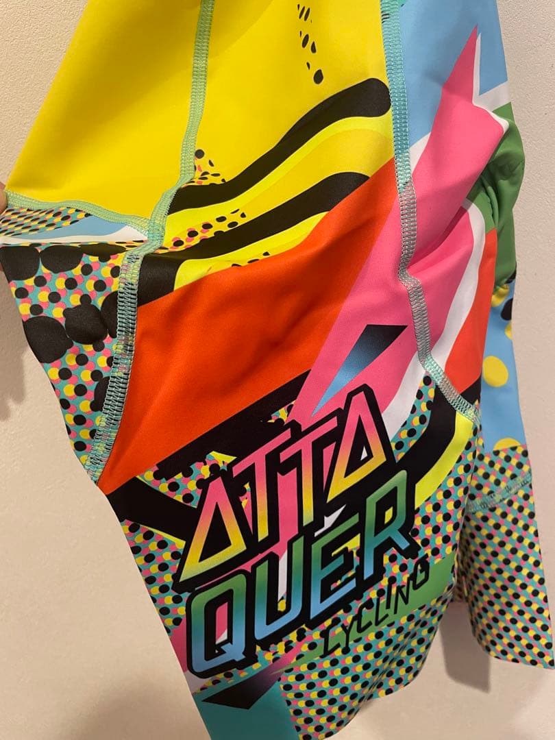 Attaquer サイクルジャージ上下セット　Mサイズ