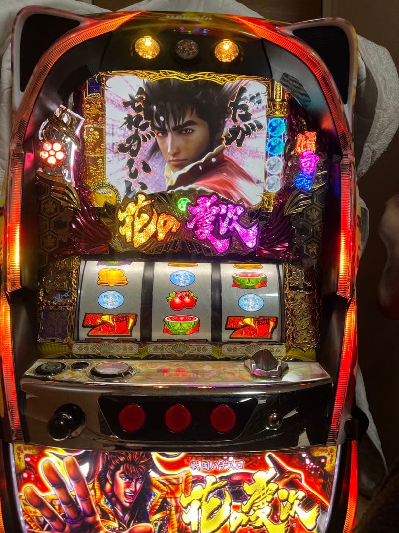 花の慶次 スロット実機　これより我ら修羅に入る