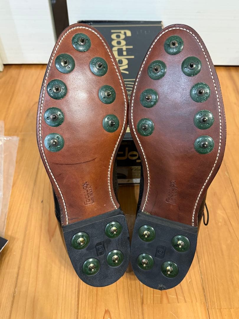 新品 28.5㎝ fj フットジョイ FootJoyクラシック ゴルフ シューズ
