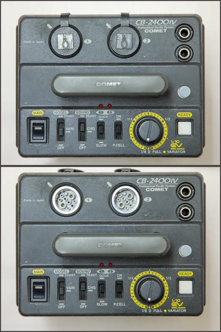 COMET コメットストロボ CB-2400Ⅳ +CB-25Hヘッド2灯 セット