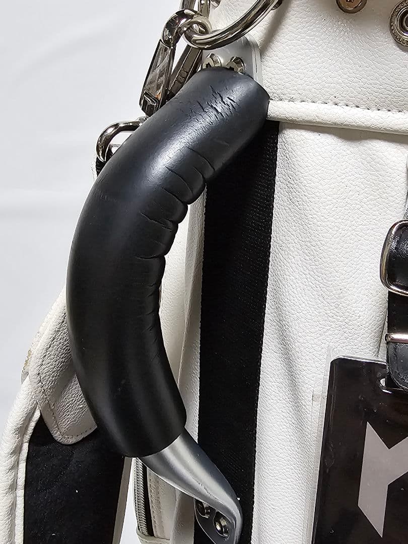 リョーマゴルフ 　軽量キャディバッグ 9インチ　 5分割　3.2kg　ホワイト