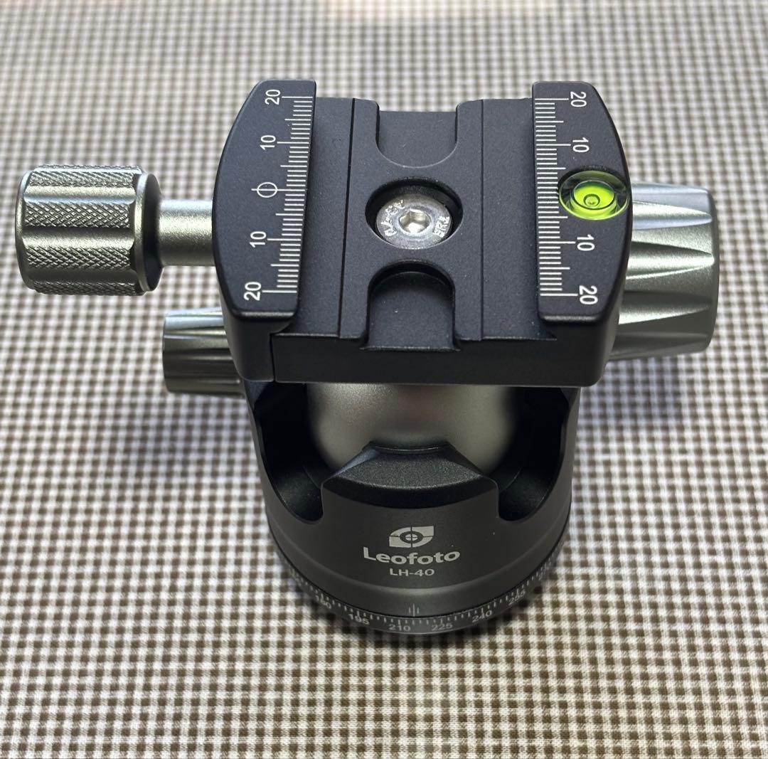 Leofoto LS-324C+LH-40+LB-65+QS-60の4点セット