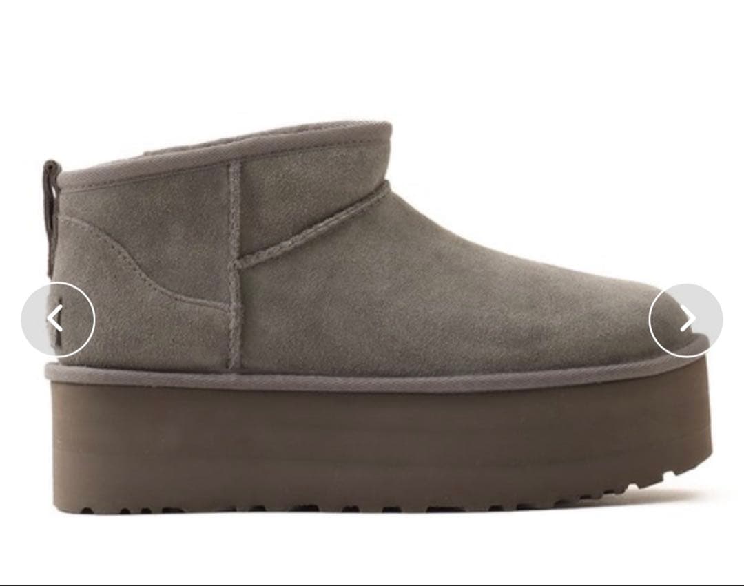 限定値下げ UGG アグ クラシック ウルトラ ミニ プラットフォーム 24.0