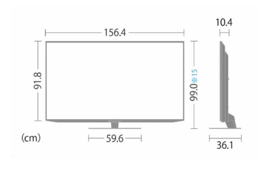 シャープアクオス 70インチ 4K液晶テレビ 4T-C70DN1