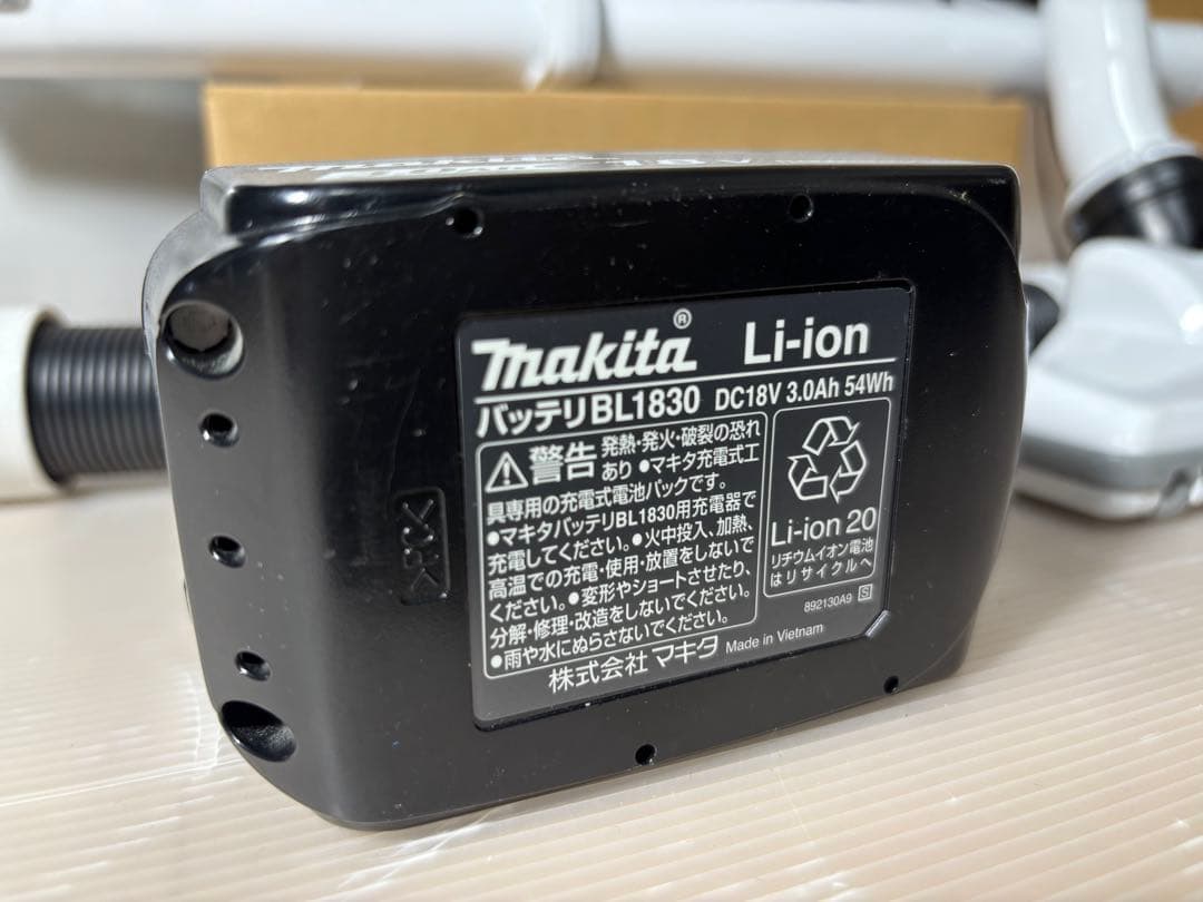 マキタ CL286FD 掃除機 クリーナー 純正バッテリー セット