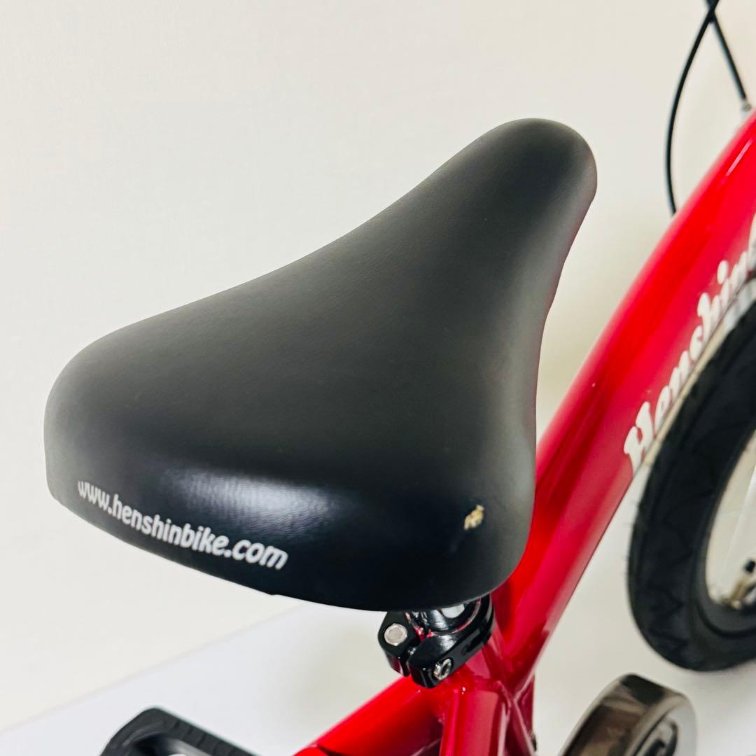 へんしんバイク スタンド付き 赤 レッド Henshin Bike