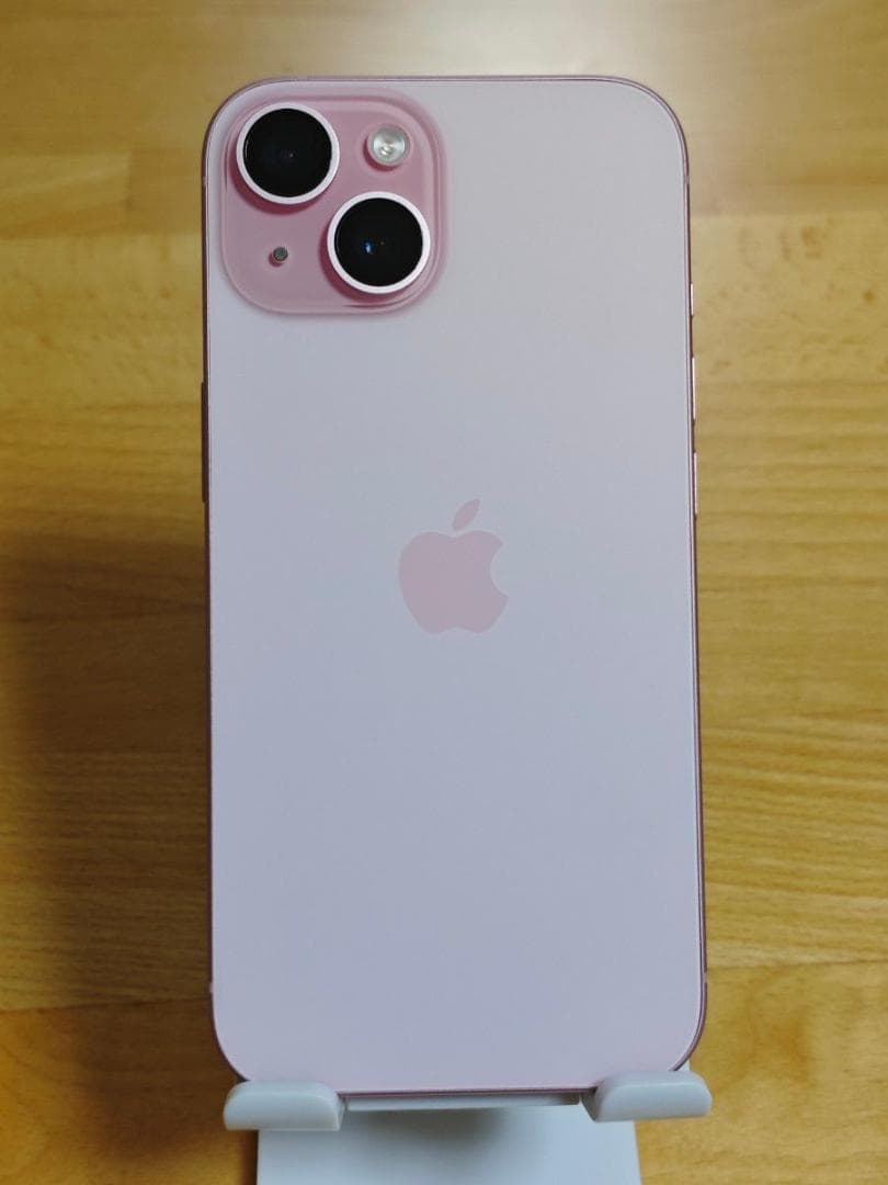 美品 iPhone15 128GB ピンク SIMフリー