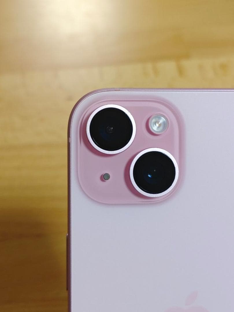 美品 iPhone15 128GB ピンク SIMフリー