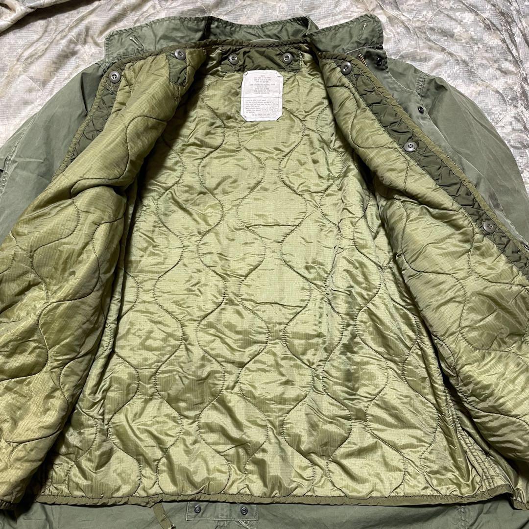 80s 実物 USED M65 フィッシュテールパーカ MEDIUM フルセット