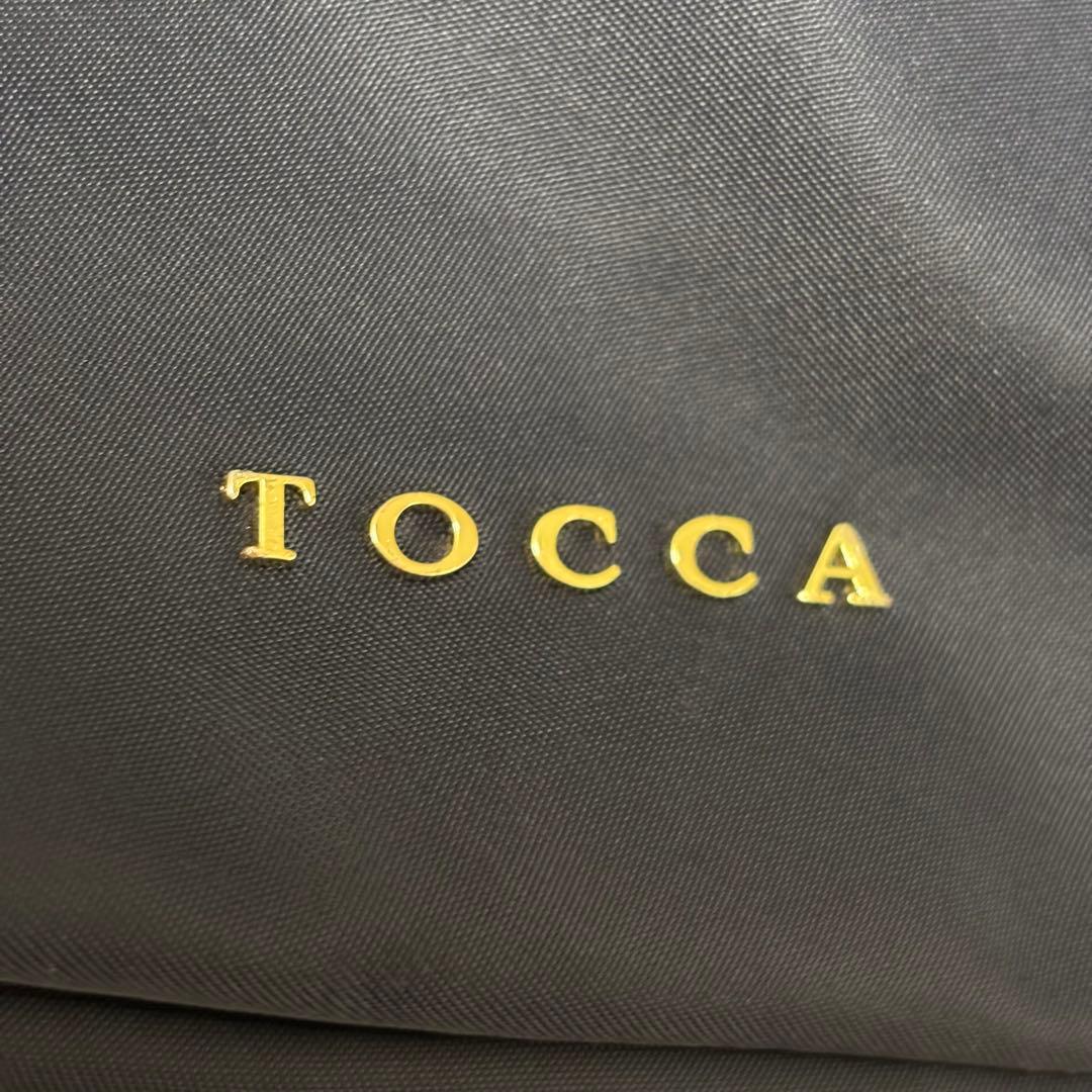 ✨️極美品✨️ TOCCA トッカ リボン ボディバッグ ウエストポーチ ネイビー