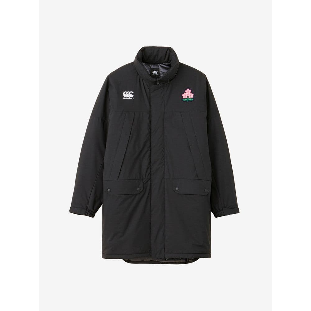 Canterbury 日本ラグビー 防寒ロングコート Lサイズ