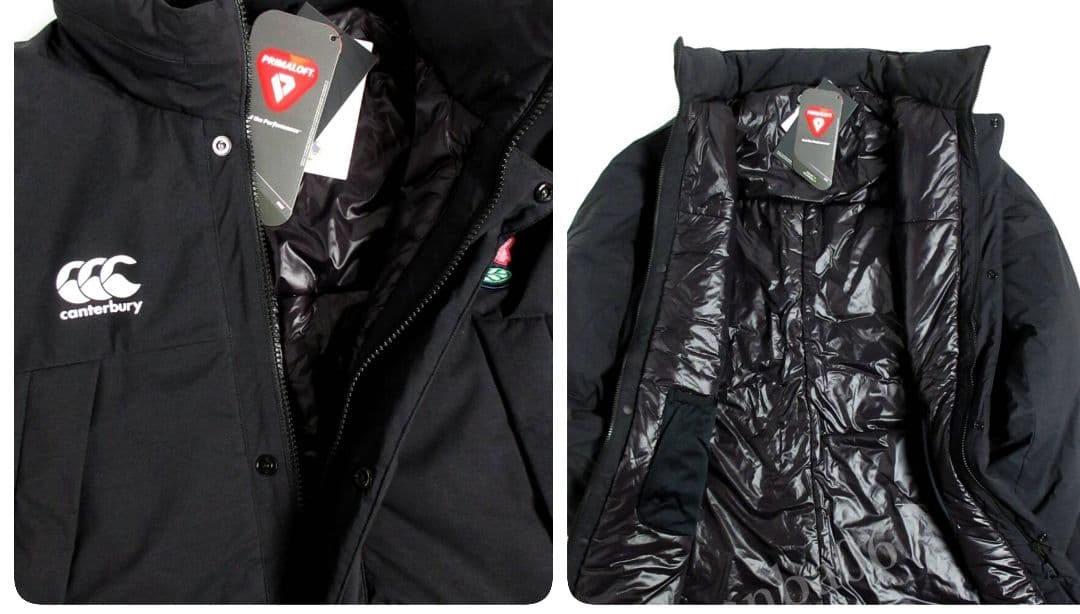 Canterbury 日本ラグビー 防寒ロングコート Lサイズ