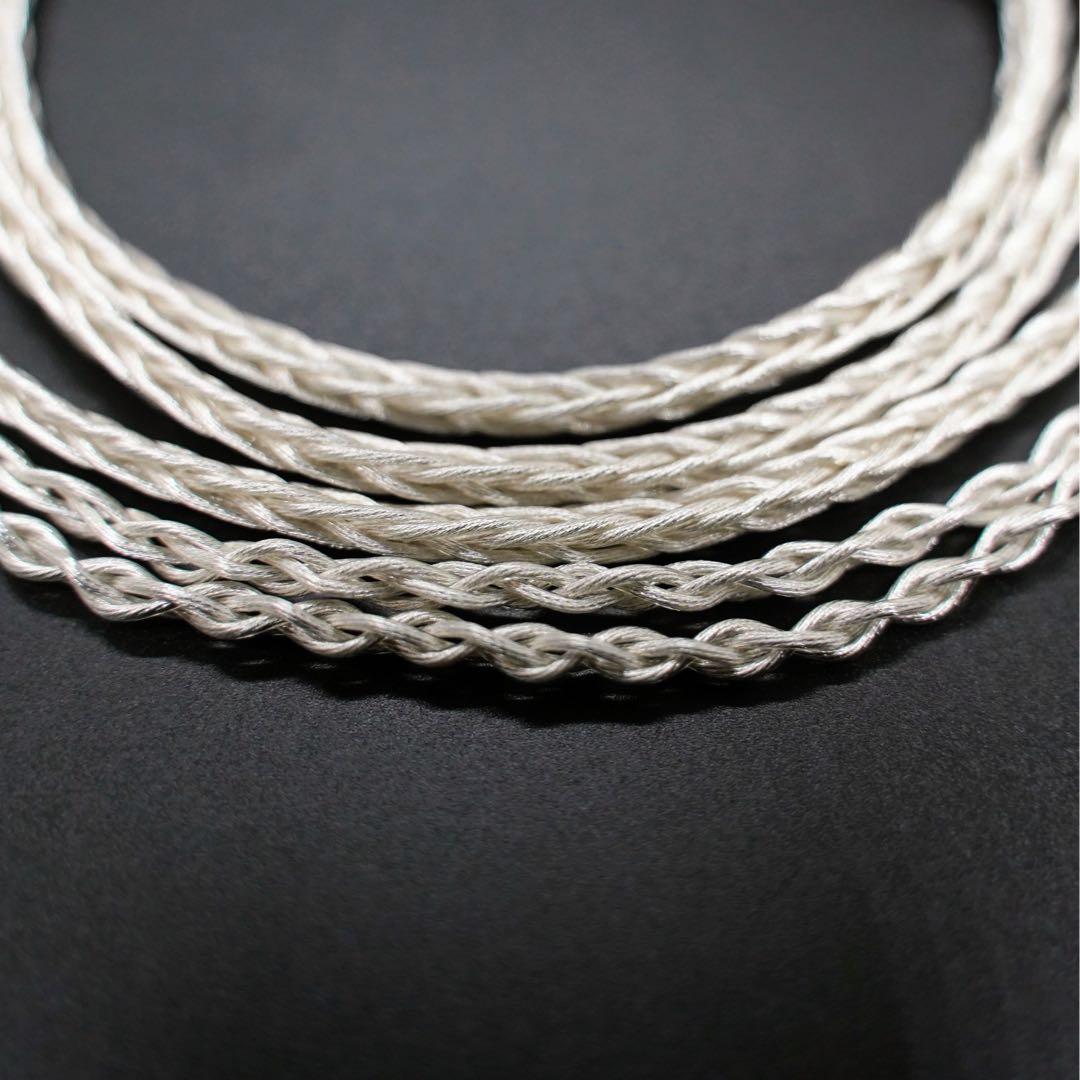 【1点のみ】銀銅合金導体 8コア1064芯 MMCX/2.5mmバランス