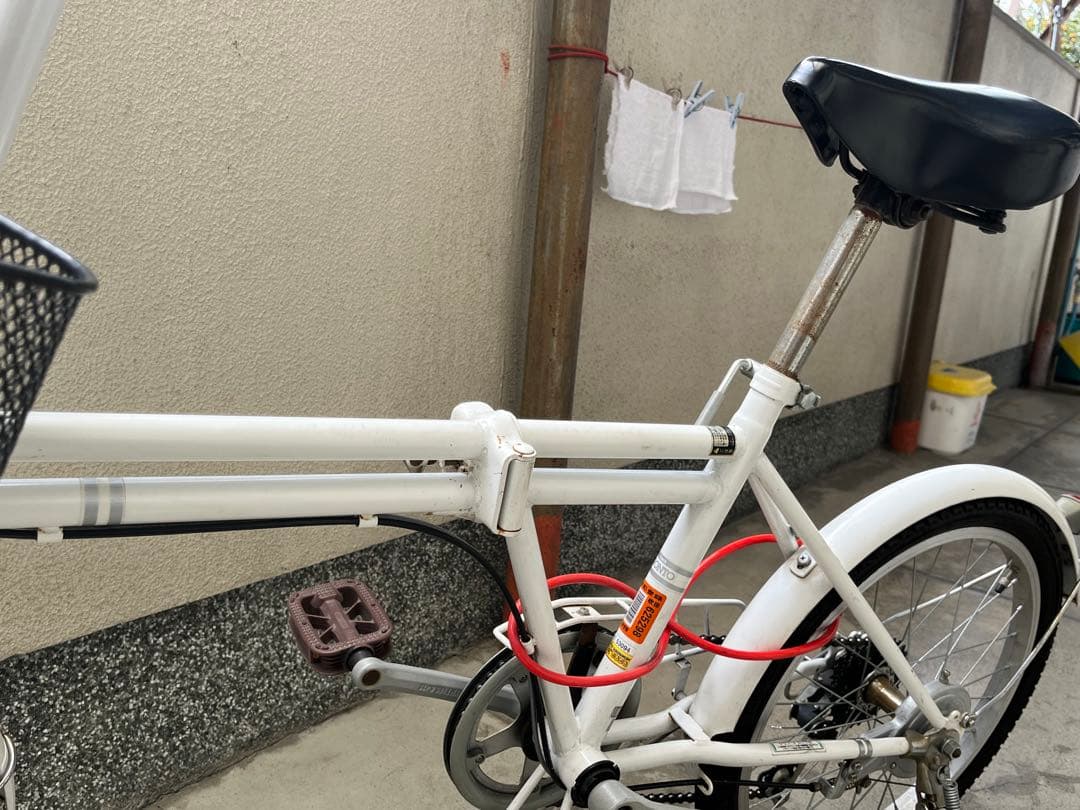 折りたたみ自転車 白 大阪