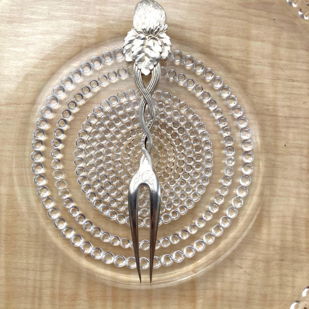 Tiffany 純銀　ストロベリー　フルーツフォーク