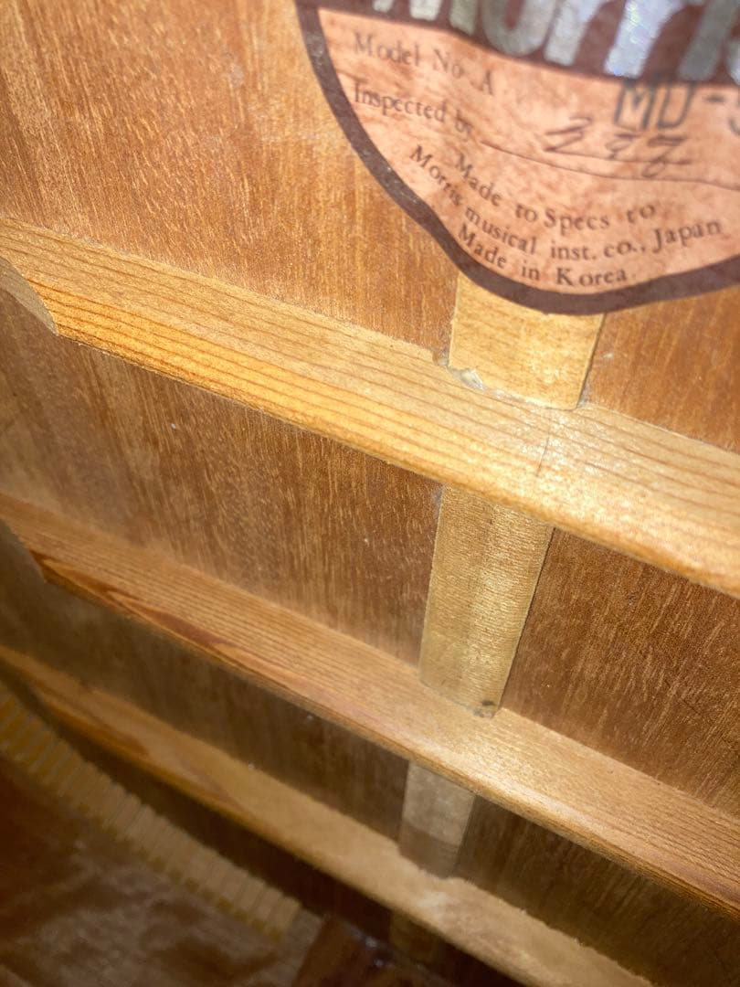 Morris アコースティックギター ジャパンヴィンテージハードケース付