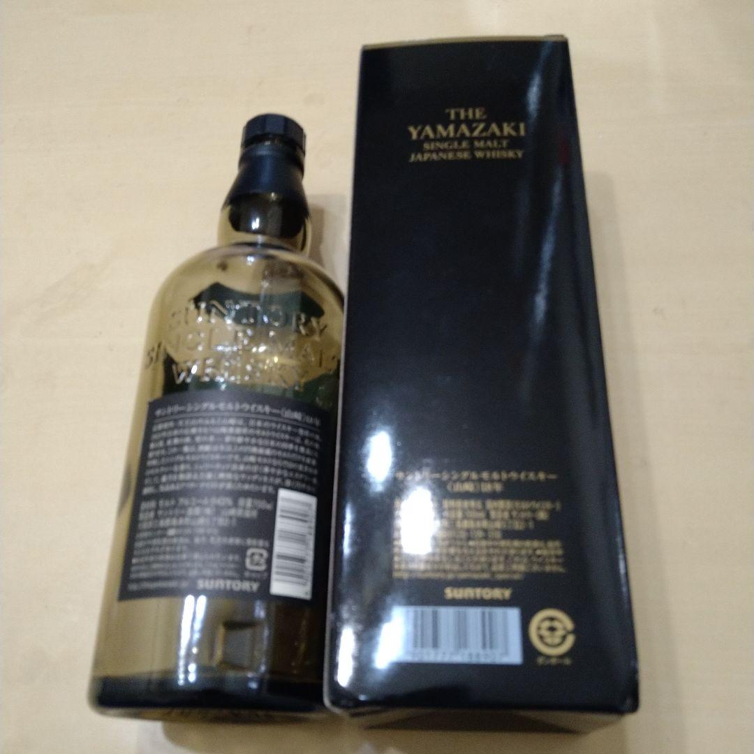 山崎 シングルモルト 18年空箱空瓶