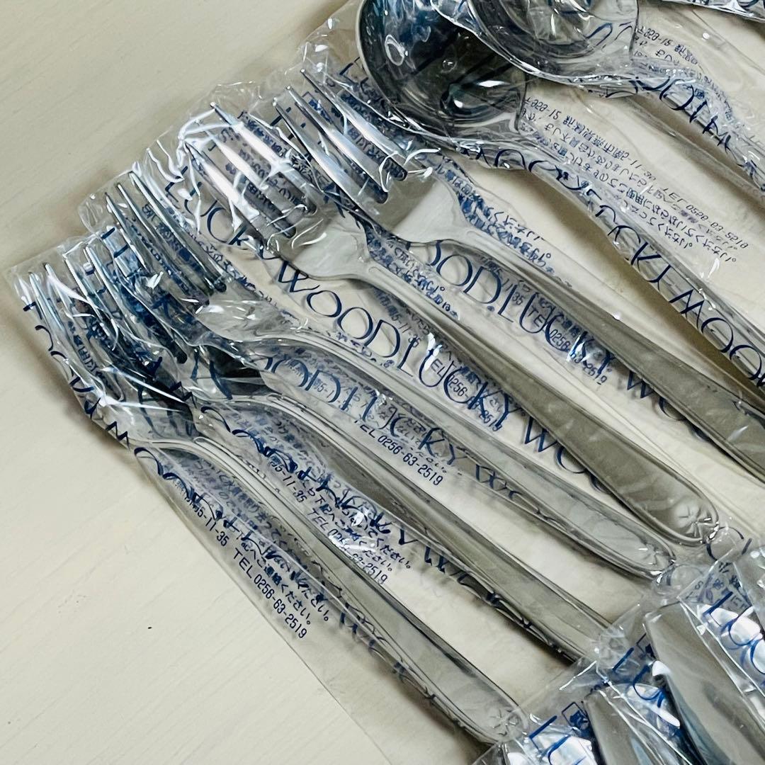 未使用 LUCKYWOOD マリエッタ カトラリー 40本 フルセット