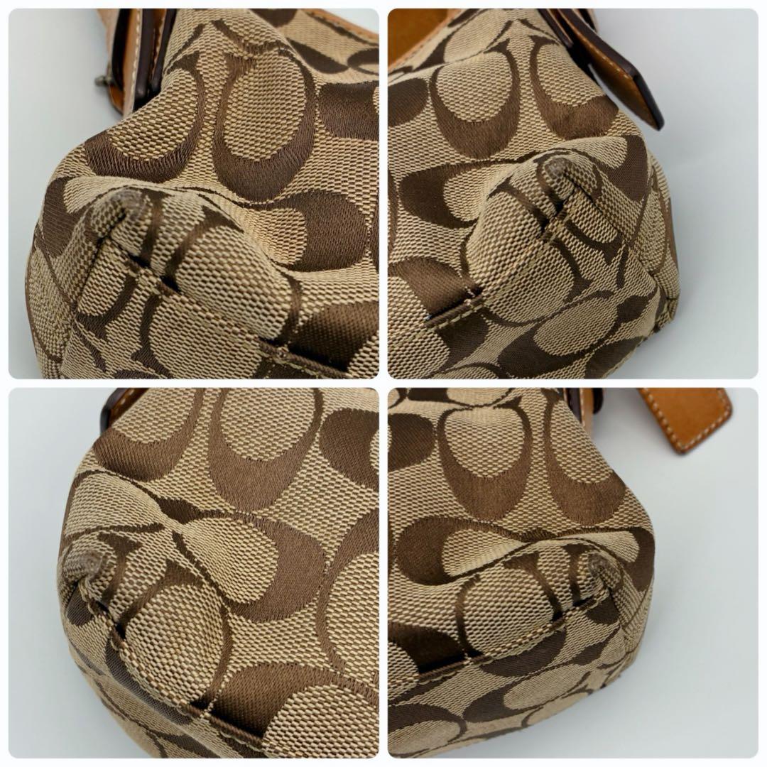 コーチ COACH ワンショルダー アクセサリーポーチ 肩掛け シグネチャー