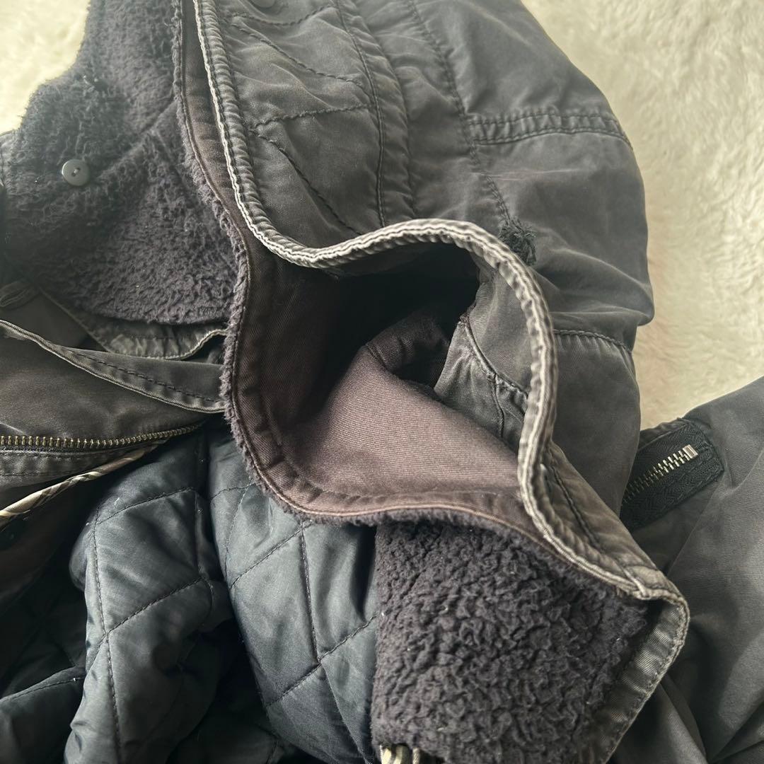 希少✨バーバリーブルーレーベル ミリタリー モッズコート ライナー ホースロゴ