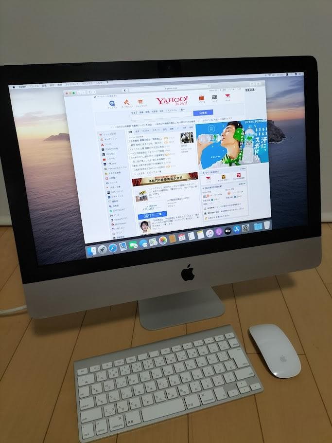 Macデスクトップ iMac 21.5 i7 SSD+HDD 16GB