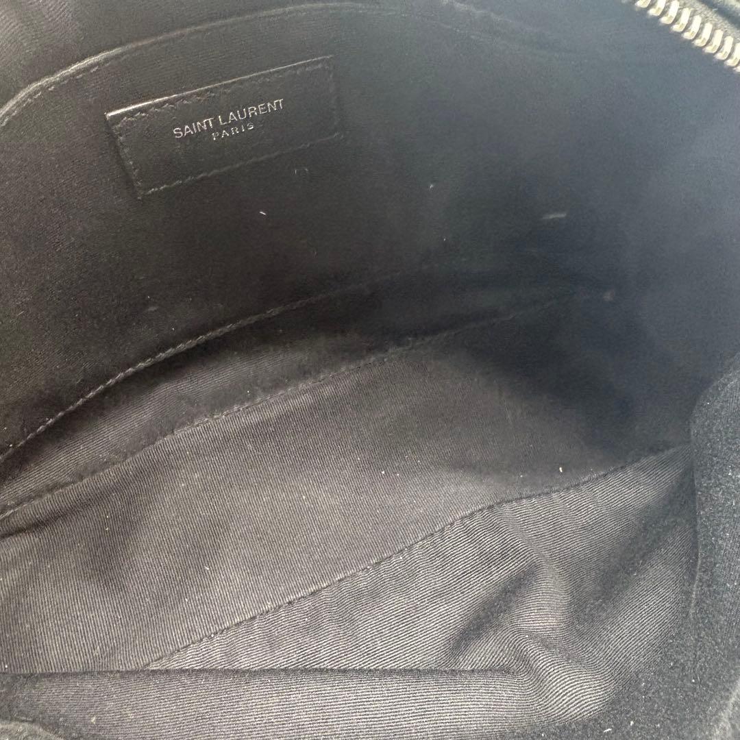 【しゅうまい様】サンローラン パリ ショルダーバッグ ポシェット YSL 黒