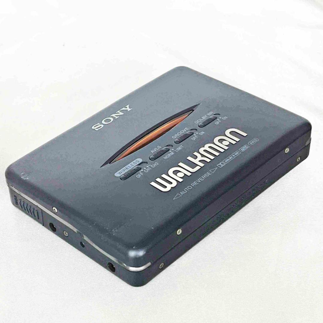 通電OK　SONY WM-WE01　ネイビー　ウォークマン　ソニー　ジャンク
