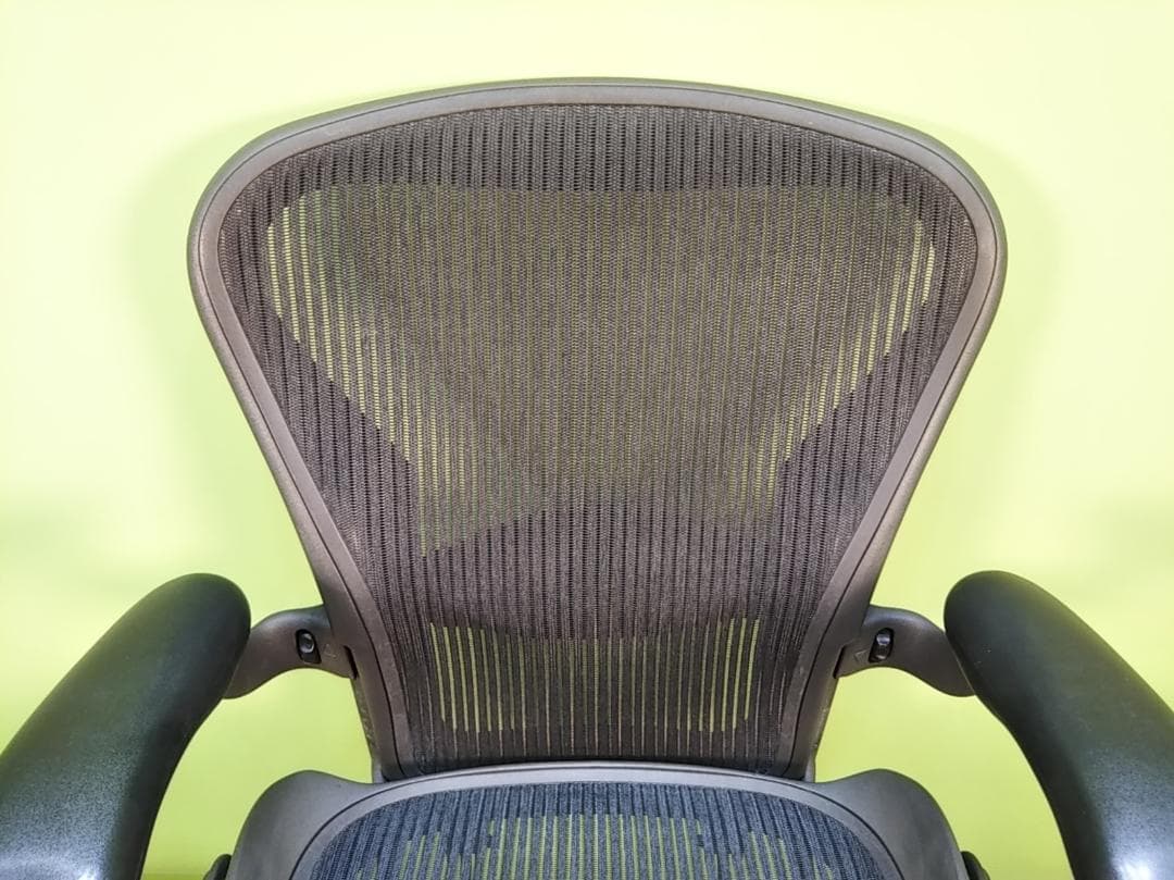 ap　ハーマンミラー　アーロンチェア　中古品　Bサイズ　フル装備　ダイヤル可動肘