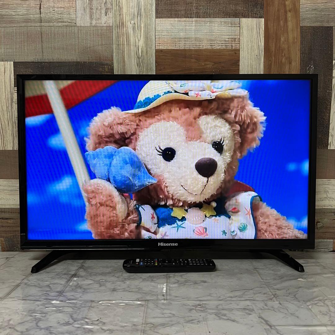 即日受渡❣️全国送料込ハイセンス32型テレビYouTube.U-NEXT視聴可