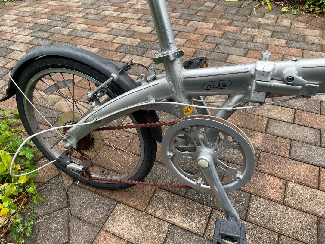 【ジャンク】DAHON route 折りたたみ自転車｜東京都江東区引き取り限定
