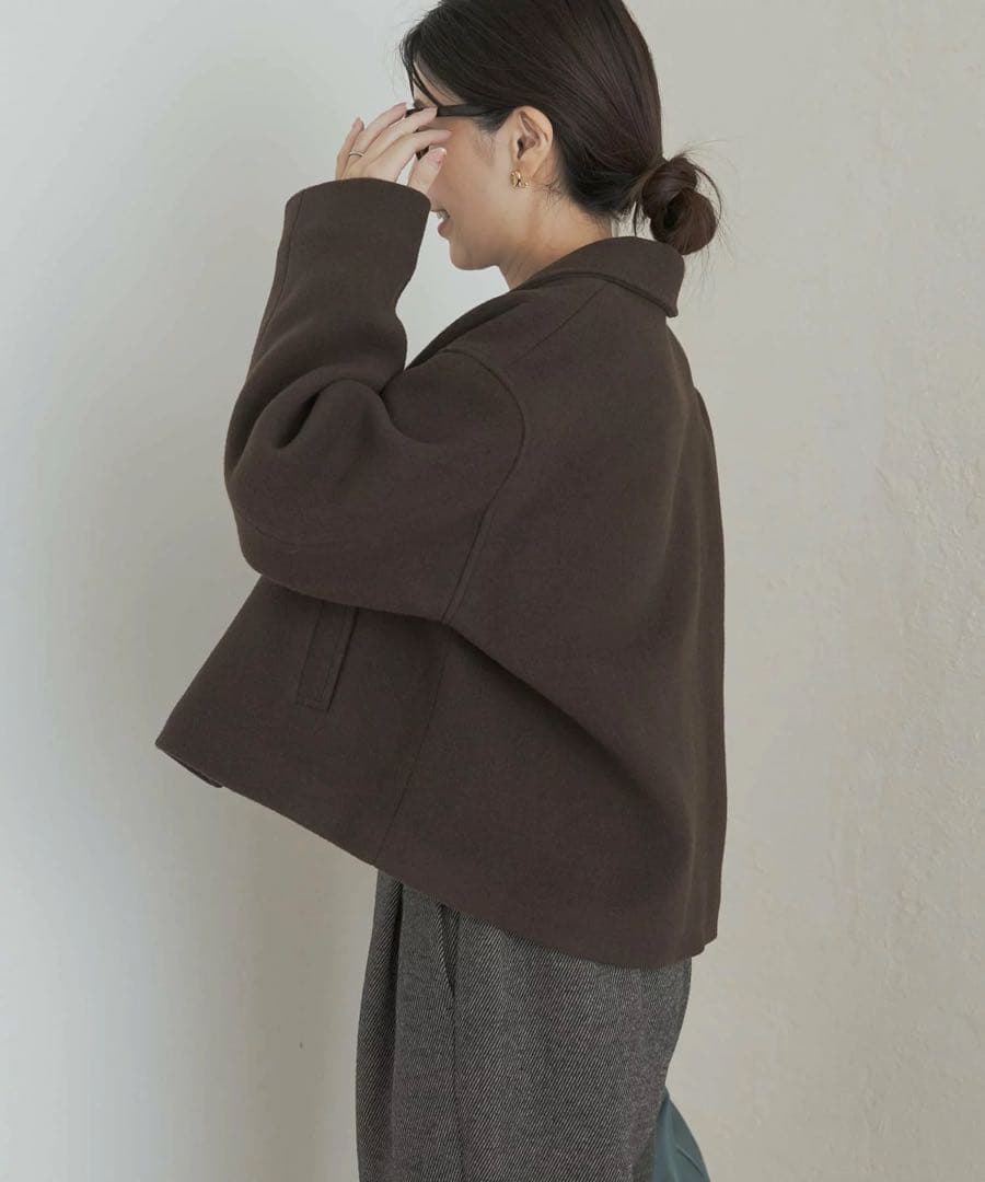 【新品】アーバンリサーチドアーズ ◆ 中綿ウールショートコート