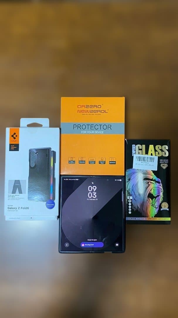 Samsung Galaxy Fold 6 付属品すべて付属