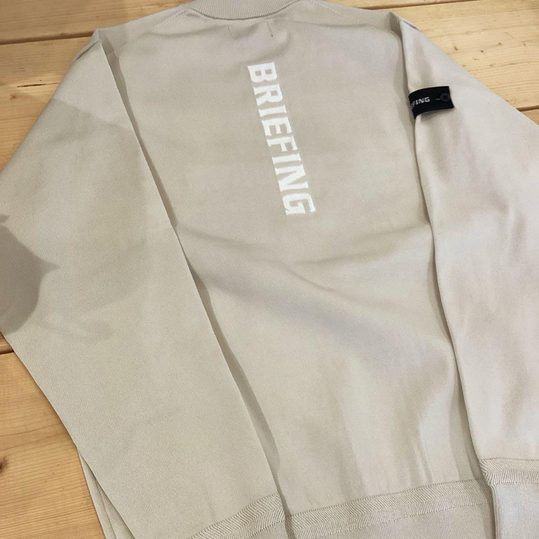 新品　BRIEFING MEN’S WR CREWNECK KNIT L