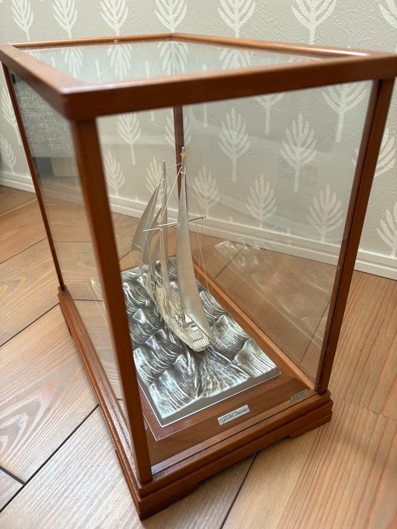武比古 銀製ヨット4号 Silver PLATED TAKEHIKO
