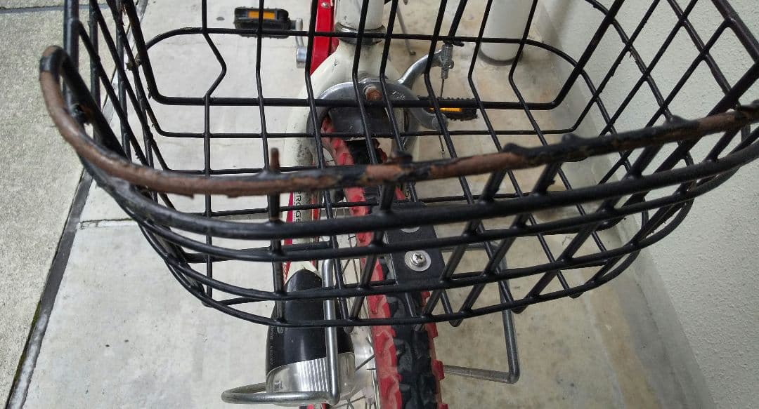 マウンテンバイク 赤と白 22インチ