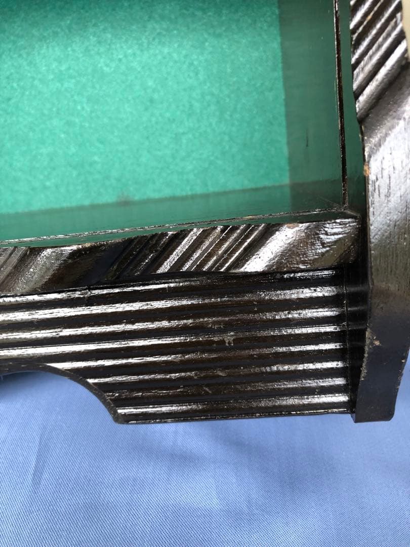 リビングボード　レトロ キャビネット　ガラス戸 アンティーク家具