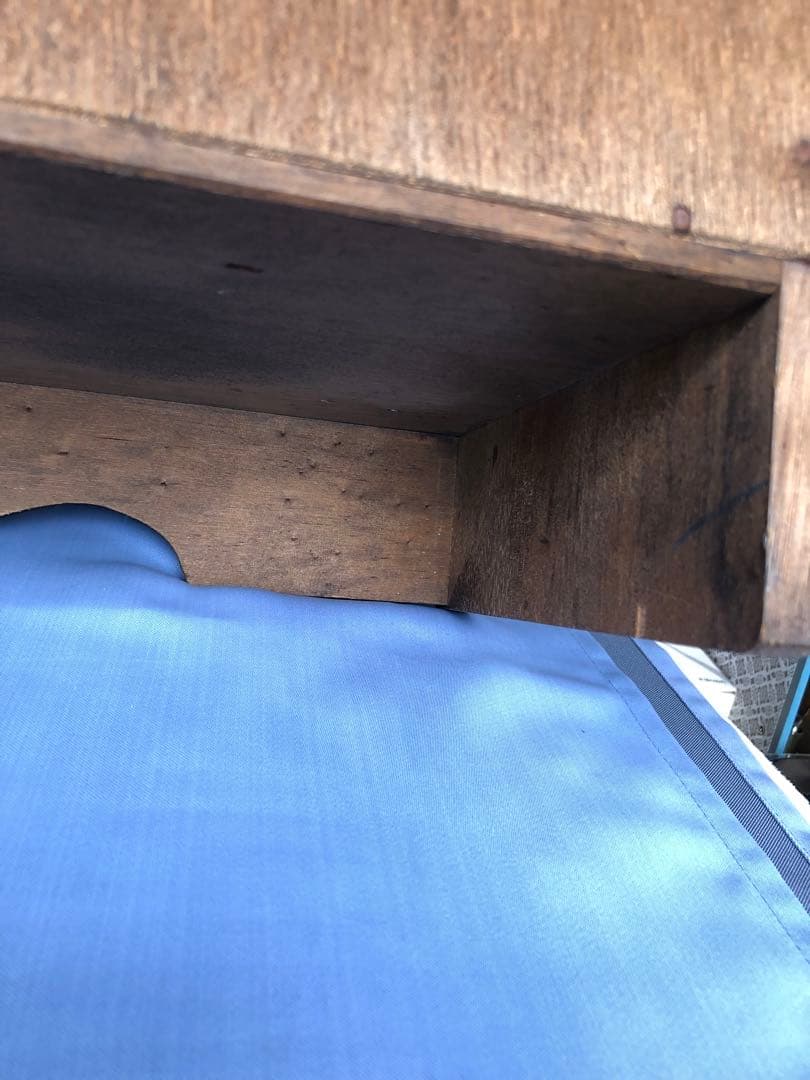 リビングボード　レトロ キャビネット　ガラス戸 アンティーク家具