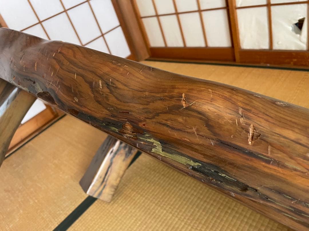 希少・屋久杉　木製座卓 天板９cm