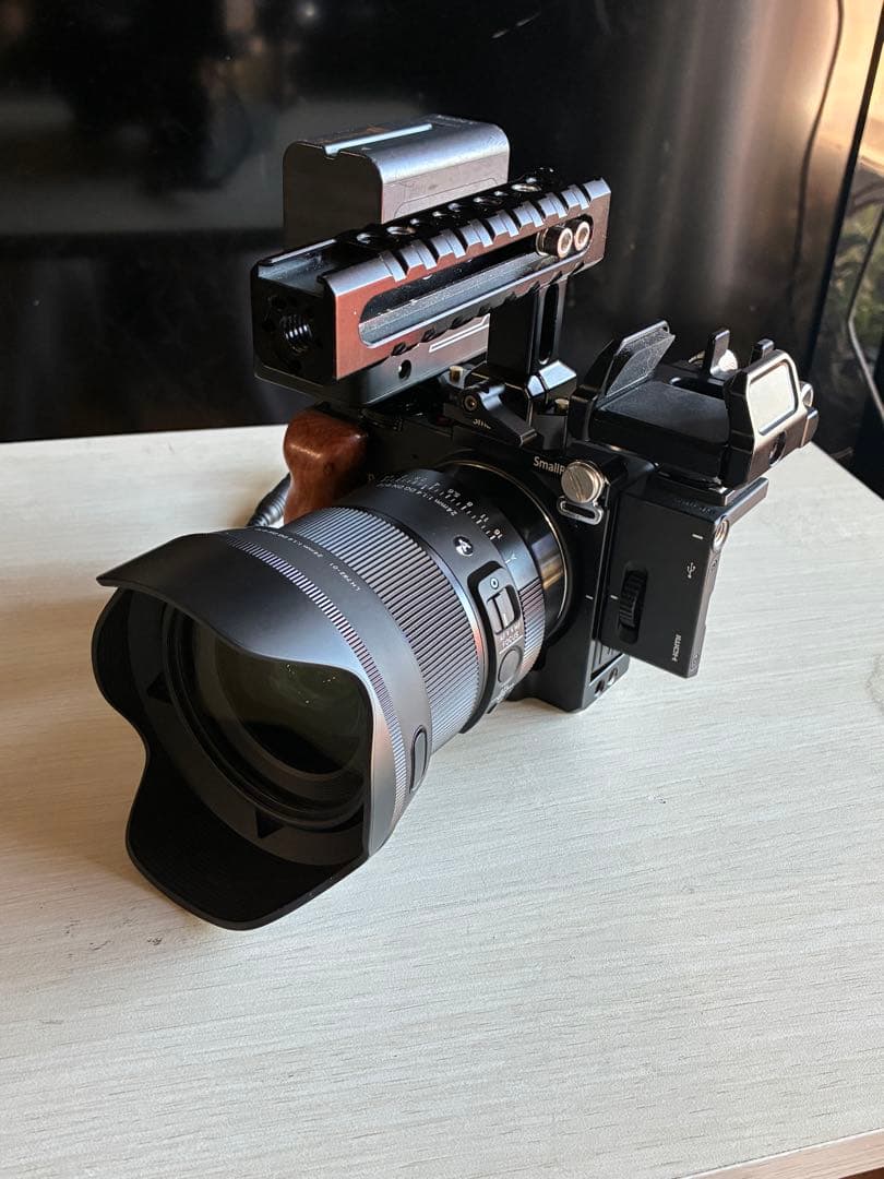 【美品】SIGMA fp レンズセット リグ　純正バッテリー付き