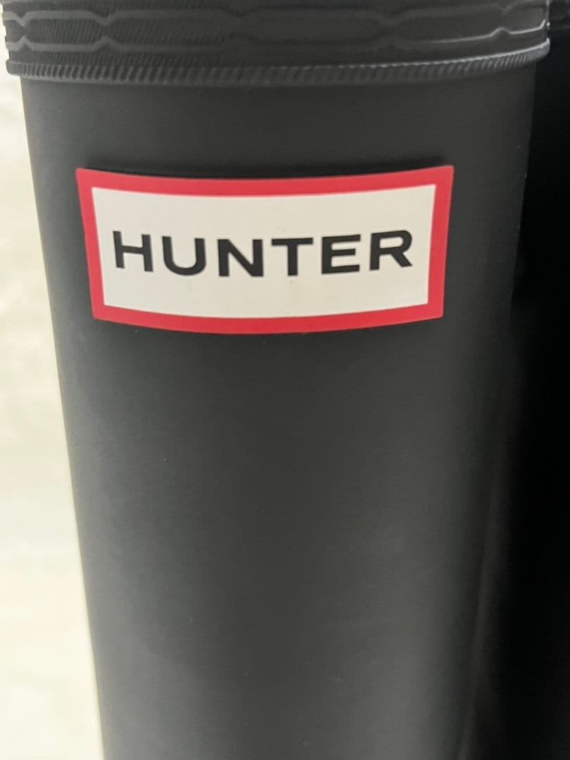 【美品✨】ハンターレインブーツ　25cm ブラック