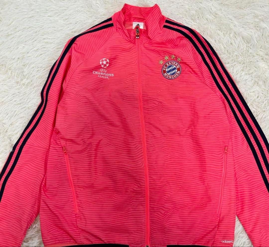 美品　バイエルンミュンヘン　セットアップ　ナイロン　ジャージ　XO