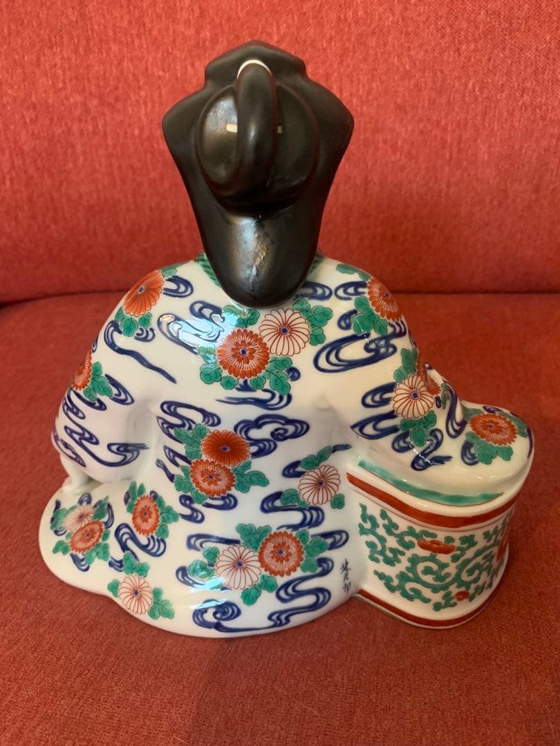 伊万里　人形　林九郎　置物　アンティーク