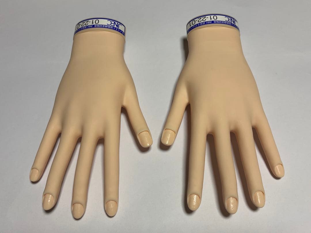 JNCEネイリスト検定認定モデルハンド（本番用）