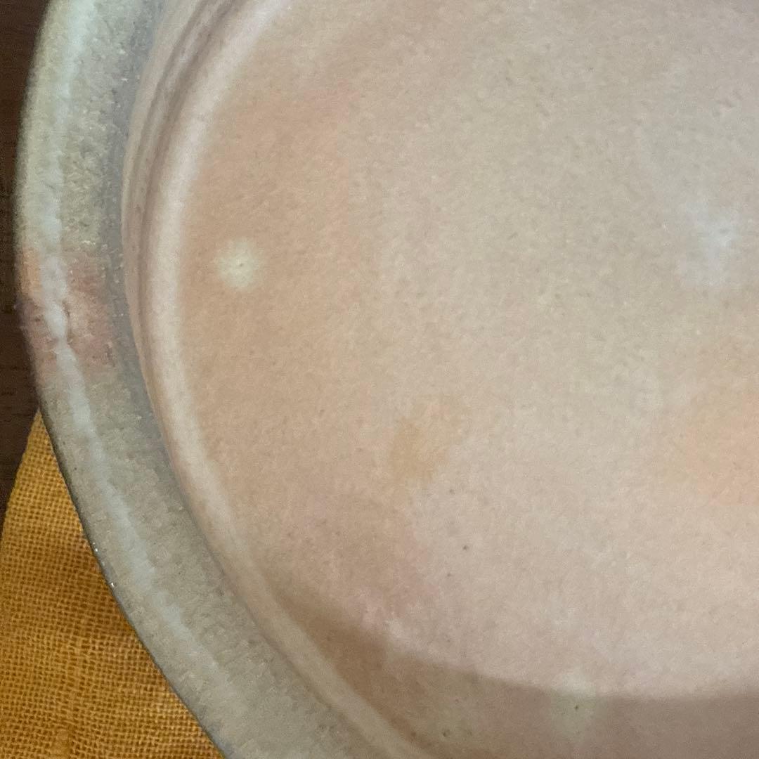 三輪栄造　萩皿　未使用　共箱