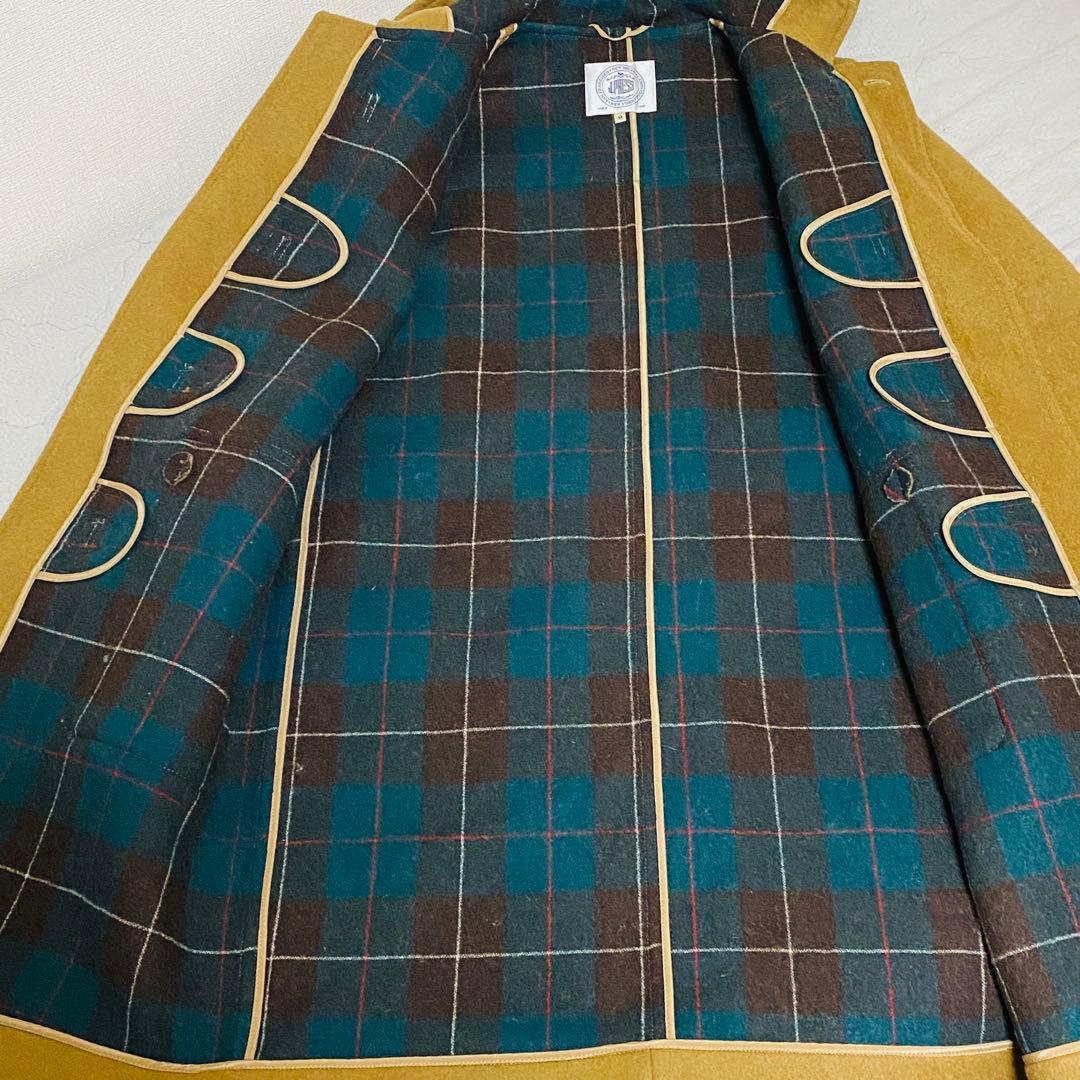 専用J.PRESS ダッフルコート　Mサイズ　チェック 総柄　メンズ　ロング
