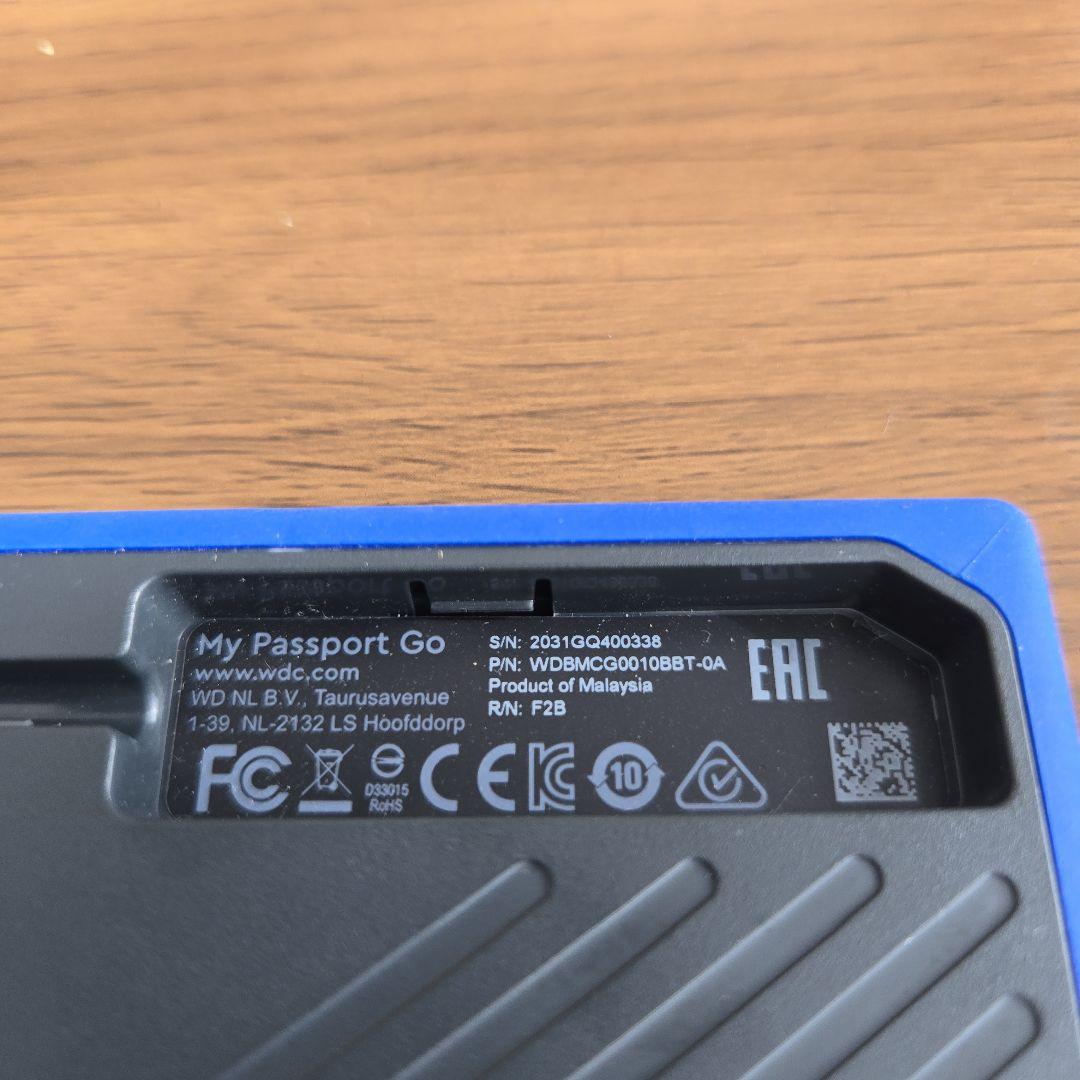 WD ウエスタンデジタル 外付けSSD 1TB 中古