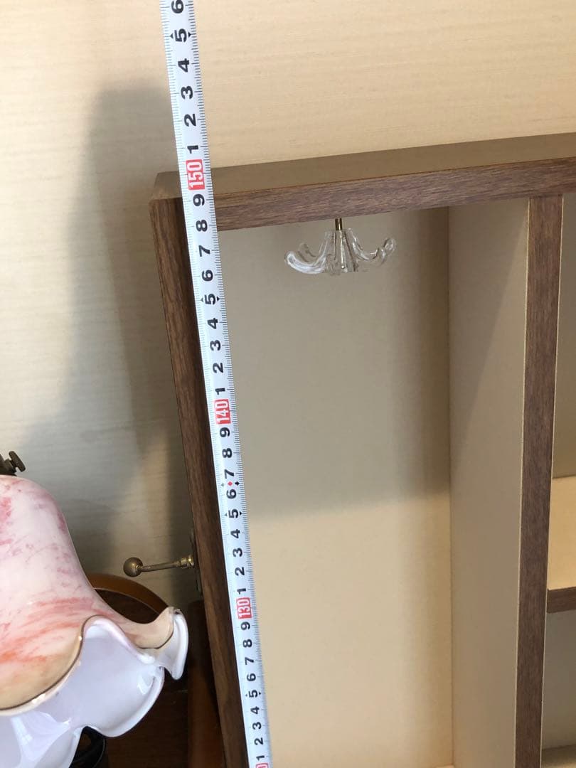 木製ドレッサー・鏡台 引き出し付き　椅子とセット販売